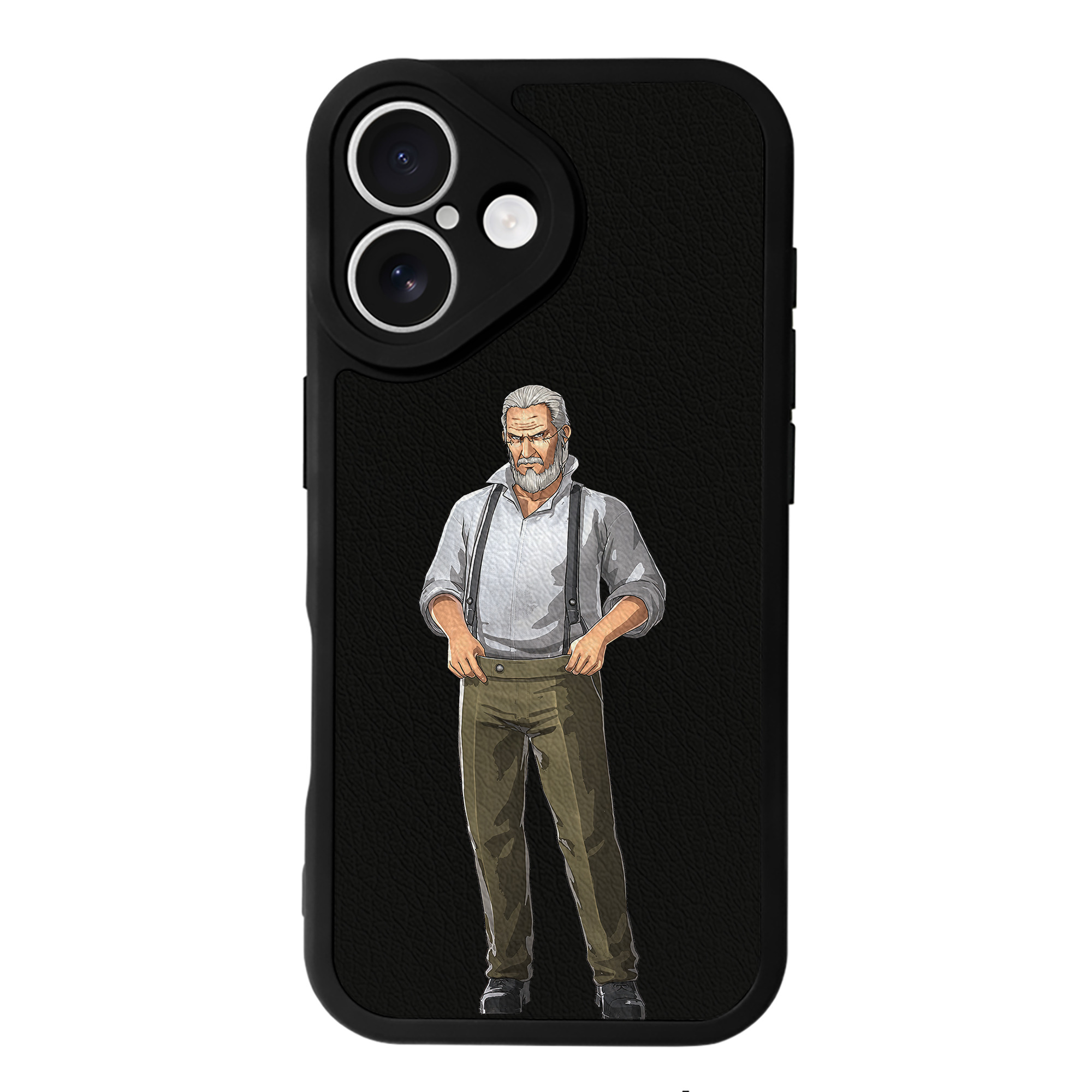 （画像用） 進撃の巨人 Attack on Titan 【iPhone 16シリーズ対応】シリコンスマホケース（レザー調） 材質：シリコン